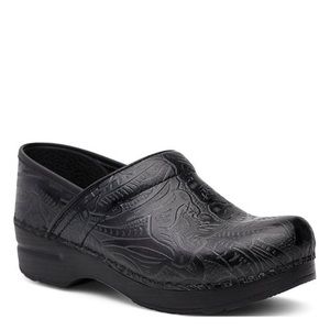 Dansko Professional Floral Embossed Tool Clogs 36
